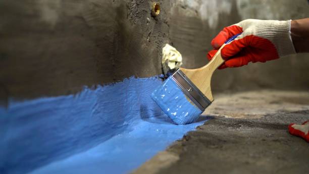 Crawl space vapor barrier installation in Lawrenceville, VA